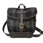 tB\ V_[obO Y FILSON Gray Black O[~ubN Wool Small Field Bag E[ tB[hobO