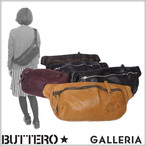 ube |Pbg ubN EGXgobO Y BUTTERO LEATHER WAISTBAG U[ {fBobO